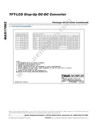 MAX17062ETB+T Datasheet Page 14