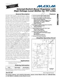 MAX17088ETX+ Datasheet Cover