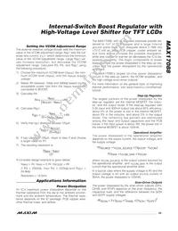 MAX17088ETX+ Datasheet Page 23