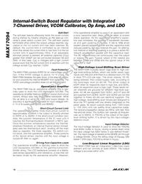 MAX17094ETM+T Datasheet Page 18