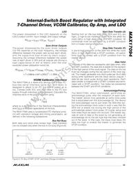 MAX17094ETM+T Datasheet Page 23