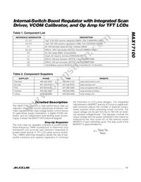 MAX17100ETM+T Datasheet Page 17