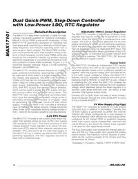 MAX17101ETJ+T Datasheet Page 18