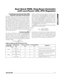 MAX17101ETJ+T Datasheet Page 19