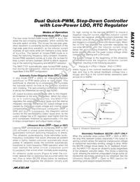 MAX17101ETJ+T Datasheet Page 21