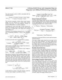 MAX17105ETG+T Datasheet Page 23