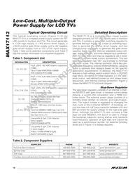 MAX17113ETL+T Datasheet Page 16