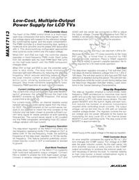 MAX17113ETL+T Datasheet Page 18