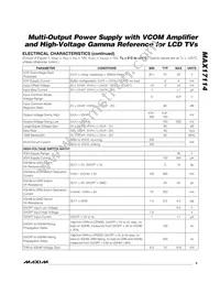 MAX17114ETM+T Datasheet Page 5