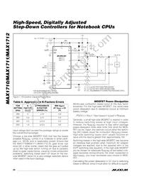 MAX1711EEG+TG002 Datasheet Page 20