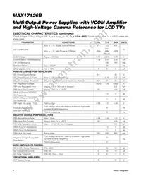 MAX17126BETM+T Datasheet Page 4