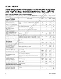 MAX17126BETM+T Datasheet Page 6
