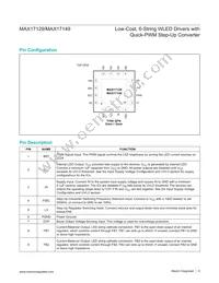 MAX17129ETE+T Datasheet Page 9