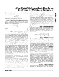 MAX1715EEI Datasheet Page 19