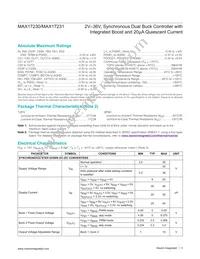 MAX17231ETLS+ Datasheet Page 3