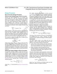 MAX17231ETLS+ Datasheet Page 18