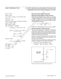 MAX17231ETLS+ Datasheet Page 23