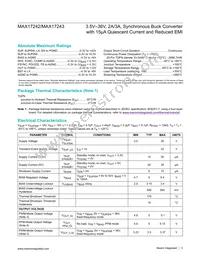 MAX17243ETPA+ Datasheet Page 3