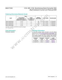 MAX17245ETESB+ Datasheet Page 16