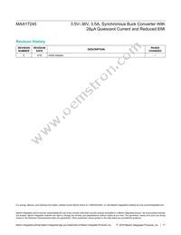 MAX17245ETESB+ Datasheet Page 17