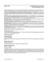 MAX17261METD+T Datasheet Page 22