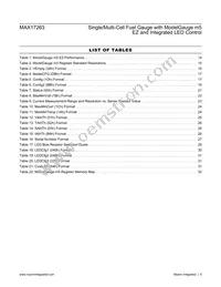 MAX17263LETD+T Datasheet Page 5