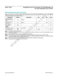 MAX17263LETD+T Datasheet Page 9