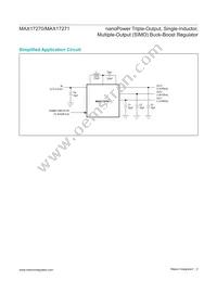 MAX17271ETE+T Datasheet Page 2