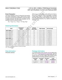 MAX17292ETCD+ Datasheet Page 17