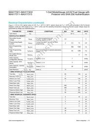 MAX17312X+ Datasheet Page 19