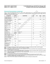 MAX17312X+ Datasheet Page 20