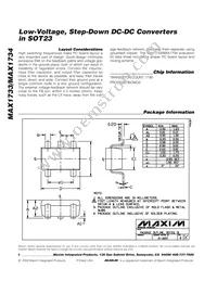 MAX1734EUK18+TGA8 Datasheet Page 8