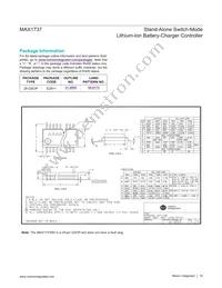 MAX1737EEI Datasheet Page 18