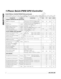 MAX17409GTI+T Datasheet Page 4