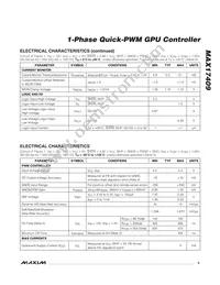 MAX17409GTI+T Datasheet Page 5