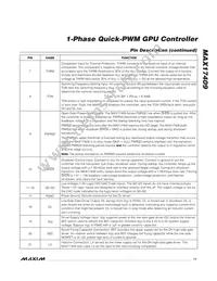 MAX17409GTI+T Datasheet Page 11