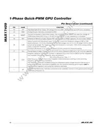 MAX17409GTI+T Datasheet Page 12