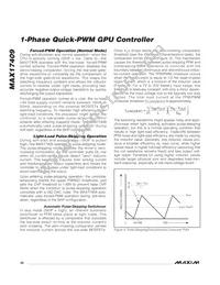 MAX17409GTI+T Datasheet Page 22