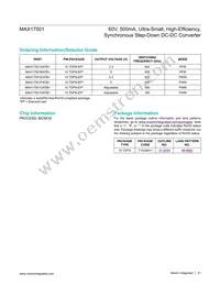 MAX17501HATB+ Datasheet Page 21