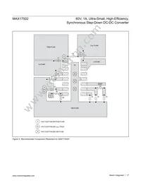 MAX17502GATB+ Datasheet Page 17