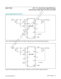 MAX17502GATB+ Datasheet Page 18