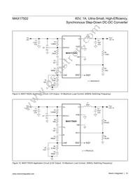 MAX17502GATB+ Datasheet Page 19