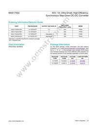 MAX17502GATB+ Datasheet Page 20