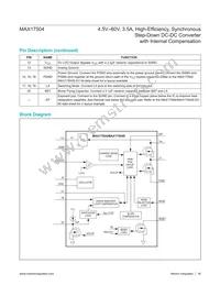 MAX17504SATP+ Datasheet Page 16