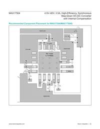 MAX17504SATP+ Datasheet Page 22