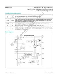 MAX17505SATP+T Datasheet Page 16