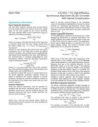 MAX17505SATP+T Datasheet Page 19