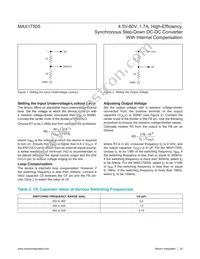 MAX17505SATP+T Datasheet Page 20