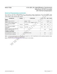 MAX17506ATP+T Datasheet Page 5