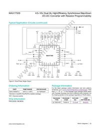 MAX17509ATJ+ Datasheet Page 23